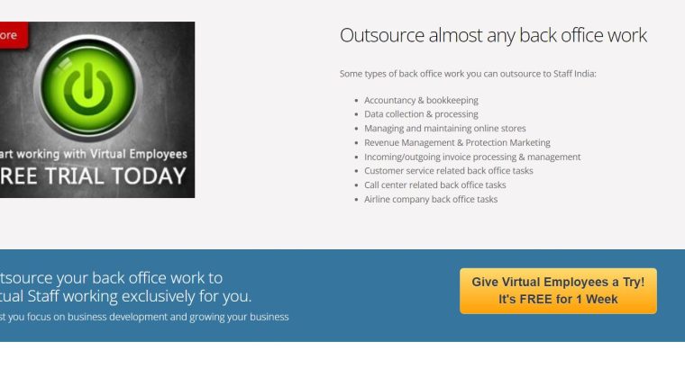 Outsource Data Entry Virtual Staff